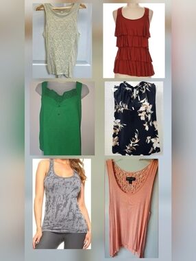 BUNDLE - Womens Tank Tops- Size Medium